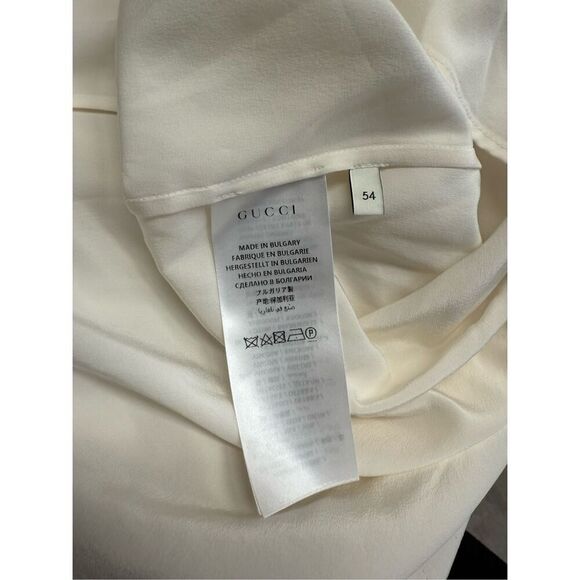 BRAND NEW GUCCI WHITE BLOUSE 🗃️ - Picture 8 of 8